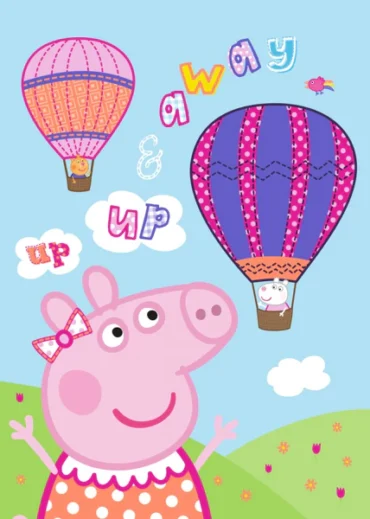 Peppa Pig одеало от полар 100*140см